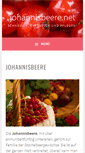 Mobile Screenshot of johannisbeere.net